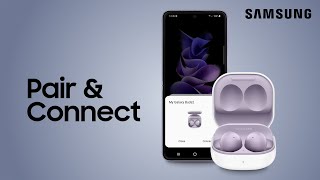 How to pair and connect your Galaxy earbuds to your phone and other devices  Samsung US [upl. by Mohl693]