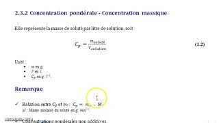 biophysique les solutions aqueuses 03 [upl. by Zamir6]