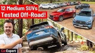 Best SUVs offroad Top 12 medium SUVs compared  some fail to make it [upl. by Reg]