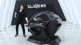 Installation video 1st version Cluvens Manticore Chair cockpit wwwcluvenscom discount offer [upl. by Vaughn957]