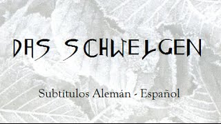 Lacrimosa  Das Schweigen Subtítulos Alemán  Español [upl. by Annad115]