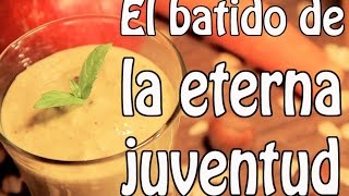 EL BATIDO DE LA ETERNA JUVENTUD  Cocina con Olaya y Pelayo [upl. by Perce214]