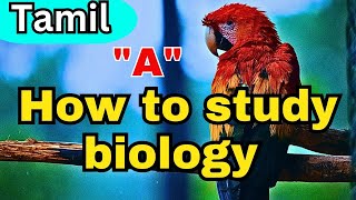 how to study biology in Tamil  biology study tips amp tricks in Tamil  biology exam easy methodbio [upl. by Nirat]