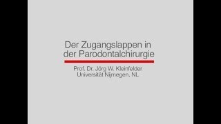 Zugangslappen in der Parodontalchirurgie [upl. by Dyke]