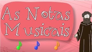 GUGUDADA  As Notas Musicais animação infantil [upl. by Kip]