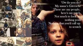 Les Miserables  All Gavroches Parts Four songs  Lyrics [upl. by Selmner420]