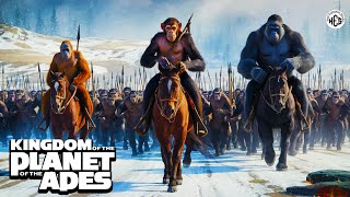 KINGDOM OF THE PLANET OF THE APES 2024 II Film Hindi Explanation Showbiz II Summarized हिन्दी [upl. by Ahsaeym]