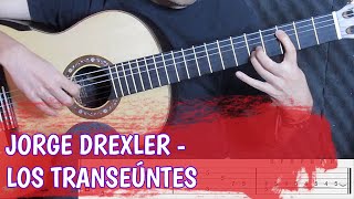 Cómo tocar Las Transeúntes de Jorge Drexler Iván Plata Tutorial acordes [upl. by Nauwaj]