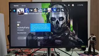 Activating 120 hzfps on PS5 while using SONY INZONE M9 monitor [upl. by Kelwin]