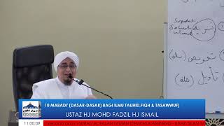 10 MABADIquot  DASARDASAR  BAGI ILMU TAUHID FIQH amp TASAWWUF [upl. by Aseel]