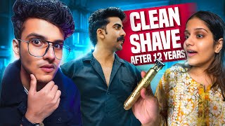 Family Reacts to Karan’s CLEAN SHAVE  Punishment Ft Triggered Insaan  Meher Malhan [upl. by Ahse]