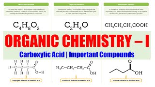 47 Carboxylic Acid and Its Important Compounds  Organic Chemistry 01  BPharmacy 2nd Semester [upl. by Lathe843]