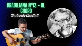 Brasiliana nº13  III Choro Radamés Gnattali  Felipe Vilarinho [upl. by Hcelemile]