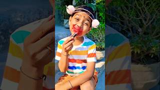 Liptic Nehi Lipstick 💄😱🤣 comedy funny fun cutebaby cute thegeetagurjar geetagurjar trending [upl. by Euqinay]