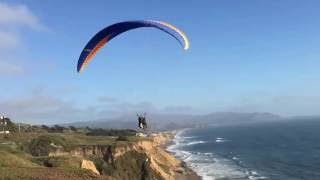 Tandem Paragliding near San Francisco Bay Area [upl. by Aitnauq149]