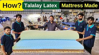 How Latex Mattress Made in Factory Mattress Manufacturing Process The Mattress Company [upl. by Neelrihs330]