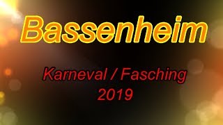 Karneval  Fasching Bassenheim 02032019 Kompletter Zug 🤡 [upl. by Lua]