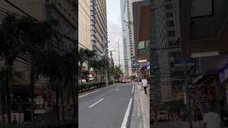 Makati City A Modern Evening Walk Experience [upl. by Lairbag136]