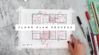 How to Create a Floor Plan  For Interior Designers [upl. by Murage206]