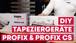 tapofix DIY Tapeziergeräte PROfix CS und PROfix [upl. by Assirrak]