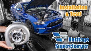 Vortech Heritage Supercharger Mustang Install and Test [upl. by Eryn949]