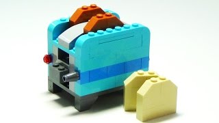 Lego Classic 10696  How to build a Toaster [upl. by Farant]