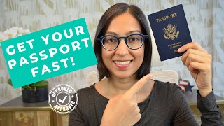 Applying for a US Passport For the First Time Get it FAST [upl. by Mellisa]