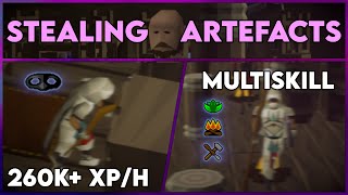 Stealing Artefacts  Multiskill Guide 20232024 [upl. by Enelegna]