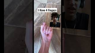 HOWD HE DO THAT challenge hand finger funny [upl. by Enoch68]