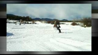 Skijoring  Whitefish Winter Carnival  2010  100 Years of Glacier [upl. by Triplett]