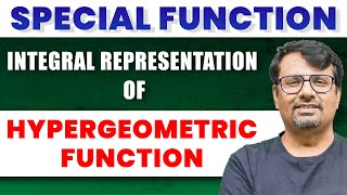 Hypergeometric function  Integral Representation of Hypergeometric Function by GP sir [upl. by Newo]