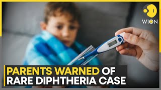 Highly contagious Diphtheria case detected at a UK primary school  WION [upl. by Essirahs542]