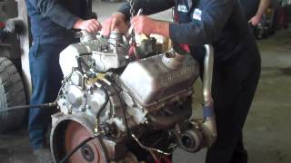 6V53TT Silver Detroit Diesel first start part1 [upl. by Cyprian]