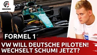 Formel 1 MonacoTraining in der Analyse  WechselGerücht um Schumacher [upl. by Osei642]