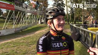 MIRHTE WILLEMS UIT BREEZAND WINT BIJ DE DAMES [upl. by Fernanda]