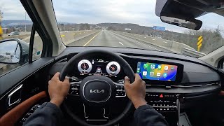 2024 Kia Carnival SX  POV Driving Impressions [upl. by Bose627]