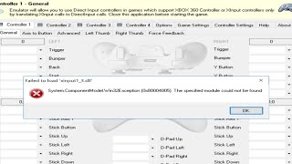 Xbox360ce System ComponentModel Win32Exception0x80004005 The specified module could not be found [upl. by Yvel]