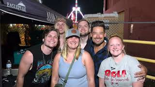 Adam Calvert at the Douglas County Fair with Chris Janson [upl. by Htomit]