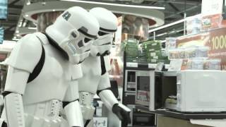 Stormtroopers go shopping for Star Wars Battlefront [upl. by Monia]