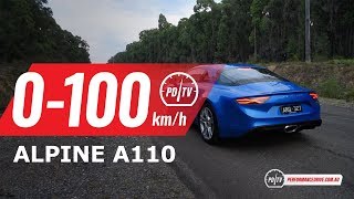 2019 Alpine A110 0100kmh amp engine sound [upl. by Nurse686]