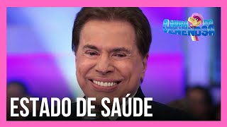 Silvio Santos segue internado em SP para tratar H1N1 [upl. by Nnaesor]