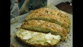 Quick Heavy Cheese Bread Recipe  Damper Recipes  camp cooking recipes  Aussie girl can cook [upl. by Dranek]