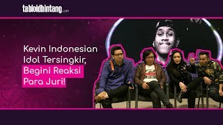 Kevin Indonesian Idol Tersingkir Begini Reaksi Para Juri [upl. by Yup]