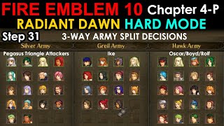 FE10 Step 31 Decide how to allocate units for the infamous 3way Army Split [upl. by Nnylyak]