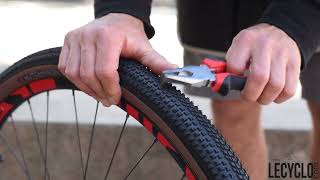 Tuto  réparer un pneu tubeless vélo [upl. by Ader64]