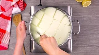 Wow das geht SO einfach machst du Mozzarella selbst [upl. by Ahseiuqal]