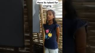 Only 6 years old baby singing a very beautiful song bahena o meri bahena shortvideo short song [upl. by Kirshbaum115]