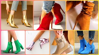 Ankle Boots With Different Styles Shoes Designer Shoes [upl. by Oicam]