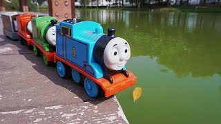 Thomas And Friends Trains Toy Percy Accidents Will Happen Funny Outdoor [upl. by Gnahc519]