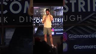 Dumb American comedian learns about Newfoundland 🤪🇨🇦🤣 Gianmarco Soresi  Stand Up Comedy Crowd Work [upl. by Ij656]